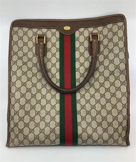 vintage gucci monogram tote bag.